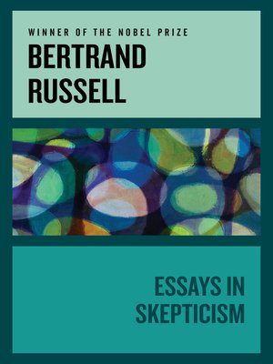 cover image of Essays in Skepticism